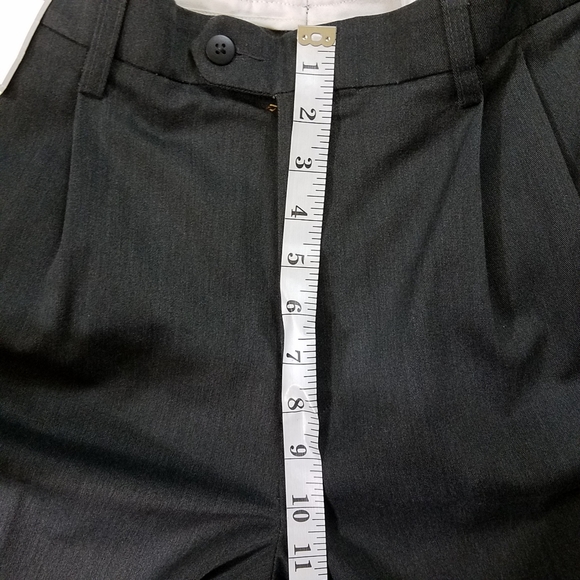 Black Pleated dress pants by Savane mens 34x29 new with tags - Picture 9 of 16